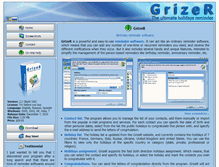 Tablet Screenshot of grizer.com